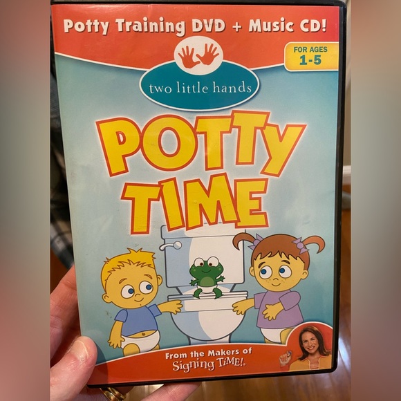 Signing time potty time dvd and music cd - Picture 1 of 3